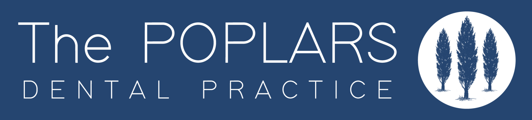 poplars dental logo